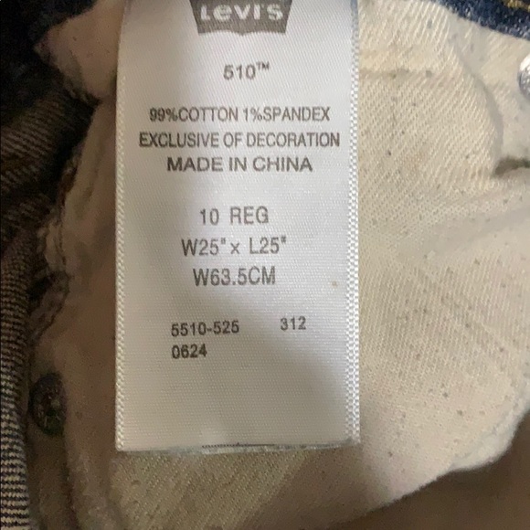 Levi’s 510 Super Skinny Girls Jeans - Picture 6 of 6